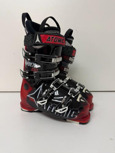 ATOMIC Hawx 100 Ski Boots 3M Thinsulate Insulated Liners MDP 25 US Men's 7 CLEAN