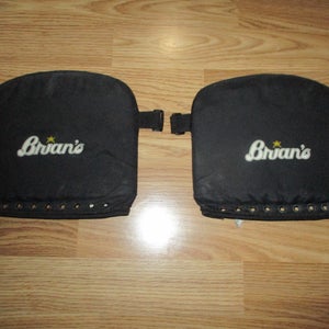 Used Vintage Brian's Thigh Boards for hockey goalie pads