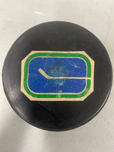 Vancouver Canucks puck