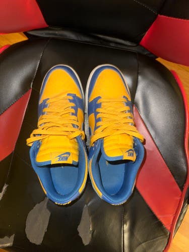 Blue Unisex Size M 9.0 (W 10.0) Adult Nike Dunk Low Shoes (New)