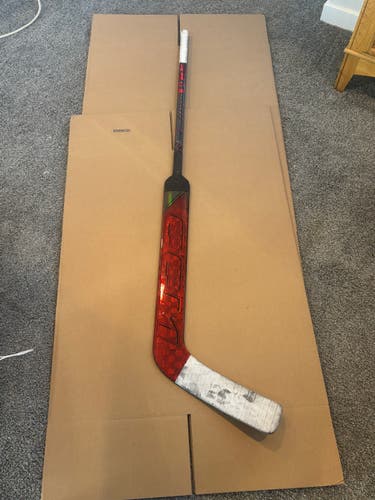Senior CCM Vizion Regular Goalie Stick 25" Paddle Pro Stock (Used)