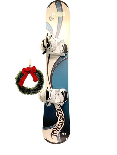 Used Rossignol SNOWBOARD ROC D Mens Snowboard Only White 161 cm 11686-S000045139