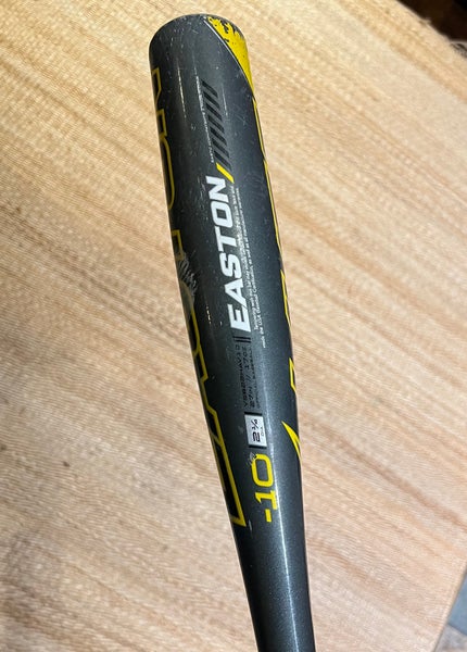 Game time! Easton HAVOC Alloy USABat Certified Bat (-10) 17 oz 27" (Used)