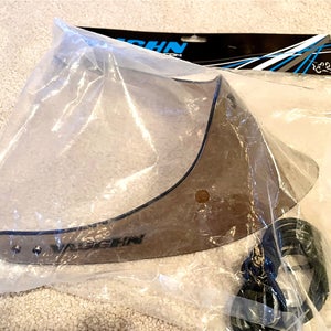 Vaughn VTG 2000 (New) Lexan Goalie Throat Protector Dangler.