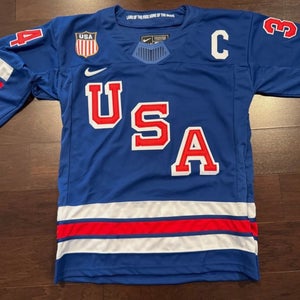 Auston Matthews Team USA 2026 Olympics Hockey Jersey - Size Large