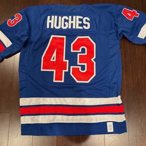 Quinn Hughes Team USA 2026 Olympics Hockey Jersey - Size Medium