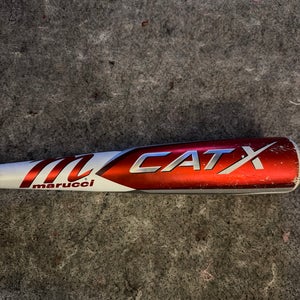 2023 Marucci CAT X Alloy USSSA Certified Bat (-10) 17 oz 27" (Used)
