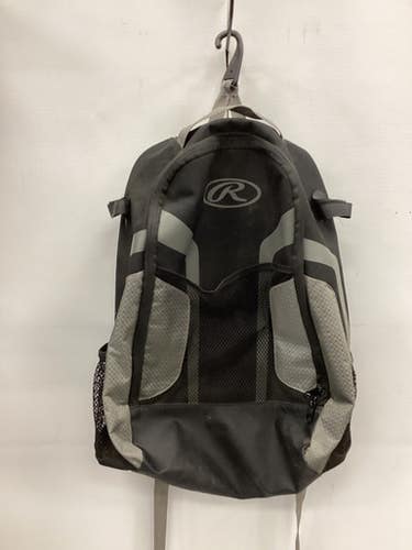 Used Rawlings BACKBACK BB/SB Player Backpack Black 11851-S000042975