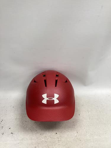 Used Under Armour CHARGED Batting Helmet No Mask Red One Size 11851-S000042908