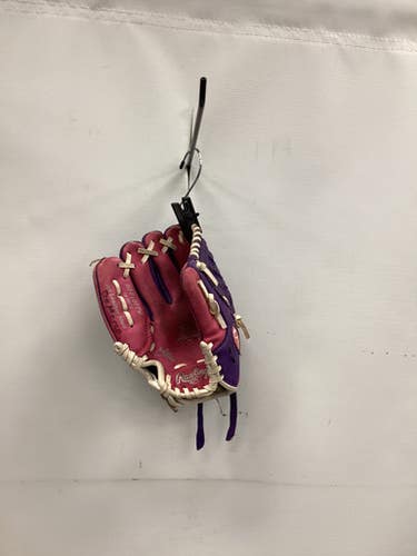 Used Rawlings HIGHLIGHT SERIES BB/SB Glove LH Throw Pink 10" 11851-S000042892