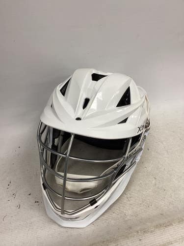 Used Cascade XRS PRO Lacrosse Helmet White One Size 11851-S000042875