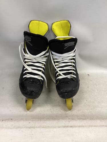 Used Bauer RS Roller Hockey Skates Black Senior 8 11851-S000042816