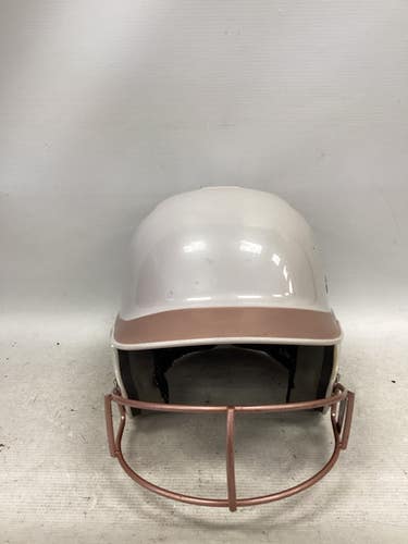 Used Adidas HELMET Batting Helmet w/Mask Pink SM 11851-S000042780