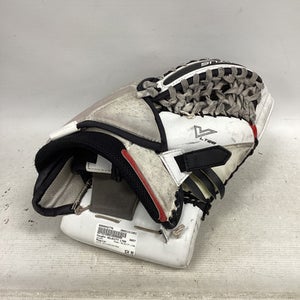 Used Vaughn VELOCITY LT68 Junior Goalie Catcher White/Black/Red 11851-S000042776