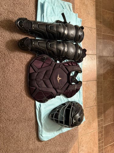 Black All Star Classic Pro Catcher's Set (Used)