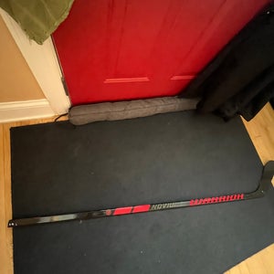 Intermediate Warrior Novium Left Hand Hockey Stick W28 55 Flex (Used)