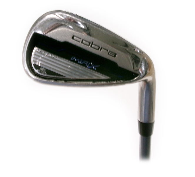 Cobra Max Single 9 Iron Graphite Matrix White Tie X4 Regular Flex
