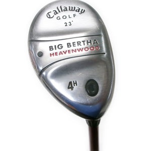 Callaway Big Bertha Heaven Wood 23* 4 Hybrid Graphite RCH 75 Regular Flex