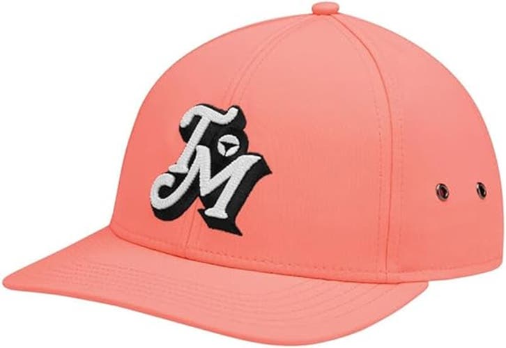 NEW 2025 TaylorMade Metal Eyelit Coral Adjustable Golf Hat/Cap