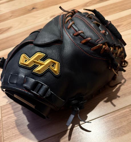 Hatakeyama 24AW (25S PRO-M8IB) Hard Catcher Mitt 40th Anniversary Hard Model Baseball
