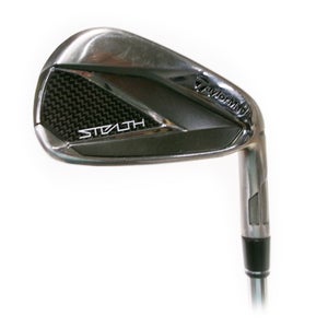 TaylorMade Stealth Single 6 Iron Steel Dynamic Gold Lite R400 Regular Flex