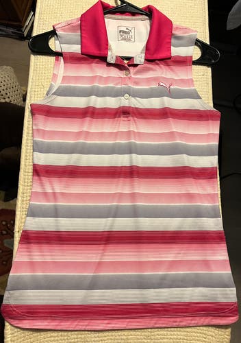 Small Women's Puma Golf Polo Shirt (Used)