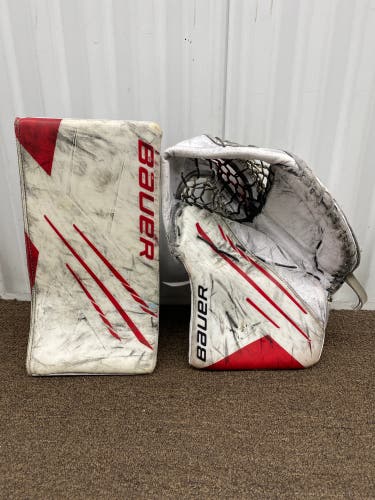 Bauer Hyperlite Glove / Blocker Set Regular