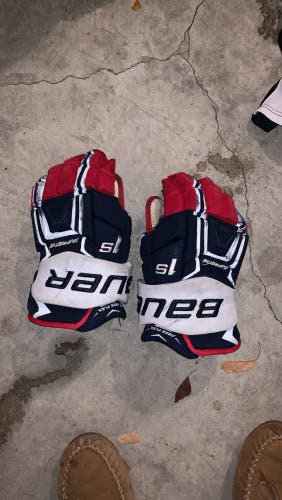 Bauer Supreme 1S Gloves 14" Pro Stock (Used)