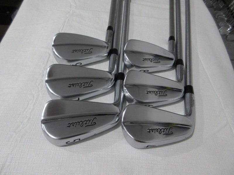 Left-Handed Titleist 620 MB Iron Set - 4-9- C-Taper Extra Stiff Steel +0.5" Long