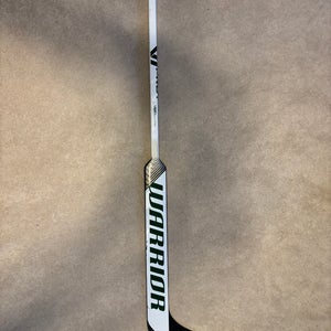 Warrior Ritual V1 Pro+ Regular Goalie Stick 26.5" (see description) Paddle Pro Stock (Used) - L Bow