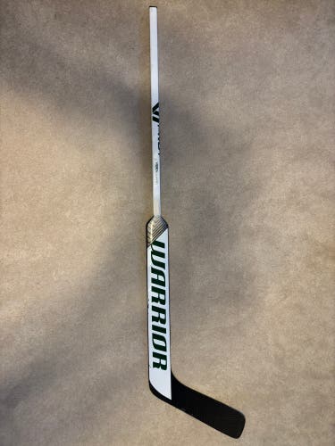 Warrior Ritual V1 Pro+ Regular Goalie Stick 26.5" (see description) Paddle Pro Stock (Used) - L Bow