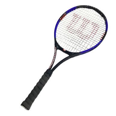 Used Wilson SOFT SHOCK Adult Tennis Racquet Navy Blue 4 3/8" 11760-S000087455