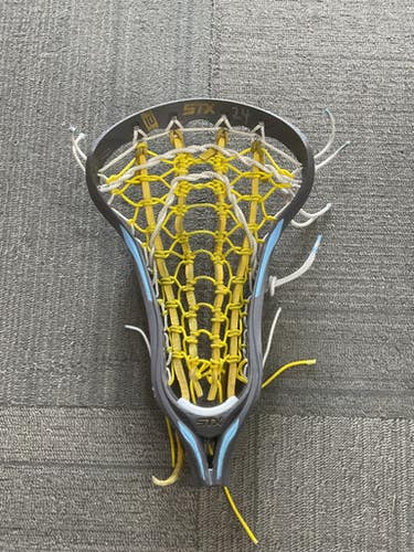 Used STX CRUX 10 DEGREE Womens Lacrosse Head Grey 11614-S000230393