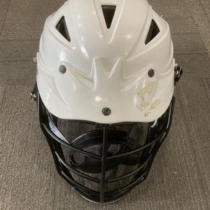 Used Cascade CPV-R Lacrosse Helmet White One Size 11614-S000230386
