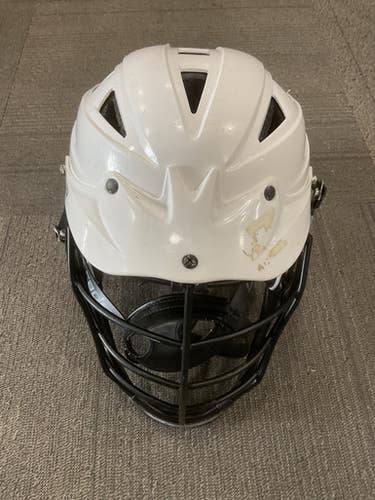 Used Cascade CPV-R Lacrosse Helmet White One Size 11614-S000230386