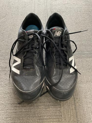 Used New Balance BASEBALL BB/SB Cleats Black Senior 11.5 11614-S000230381