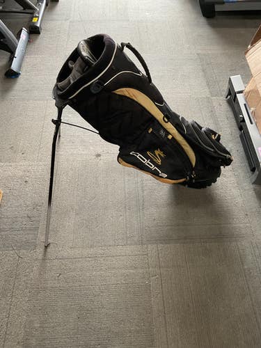 Used Cobra STAND BAG Mens Stand Bag Black 11614-S000230378