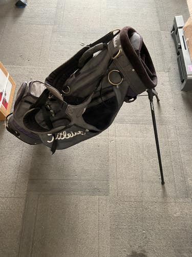 Used Titleist 8 WAY STAND BAG Mens Stand Bag Navy Blue 11614-S000230375