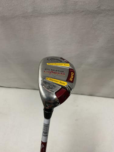 Used Callaway BIG BERTHA DIABLO Mens Hybrid Club LH 3 Hybrid 11490-C000268781