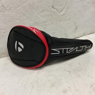 Used Taylormade STEALTH DRIVER HEADCOVER Black And Red 11855-S000198923