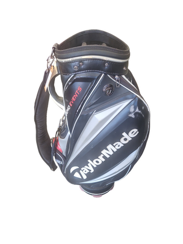 Used Taylormade DEMO BAG Mens Cart Bag Black 11850-S000023280