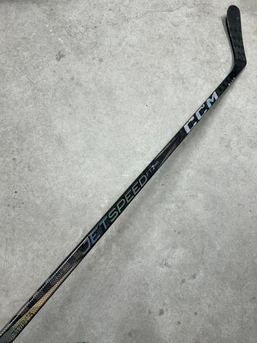 80 Flex Custom P92 Senior CCM JetSpeed FT7 Pro Left Hand Hockey Stick Pro Stock (Used)