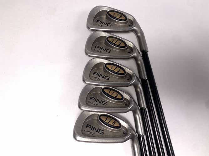 Ping i3 Oversize Iron Set 4-9 Black Dot 350 Series Regular Graphite Mens RH