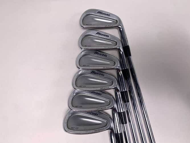Mizuno MP 60 Iron Set 5-PW Project X Precision Rifle 5.5 Regular RH +1/2''