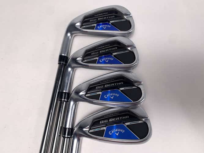 Callaway Big Bertha REVA Womens Iron Set 6-9 RCH 45 45g Ladies LH
