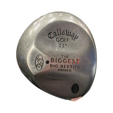Used Callaway BIG BERTHA DIABLO Mens Driver RH 11.0 Degree 11883-S000157028