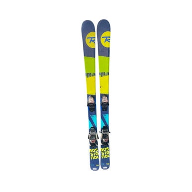 Used Rossignol TERRAIN Boys DH Ski/Binding Royal Blue 140 cm 11883-S000157020