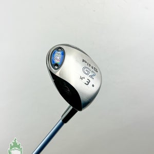 Used RH Ping G2 Fairway 3 Wood 14* TFC 100 Soft Regular Flex Graphite Golf Club