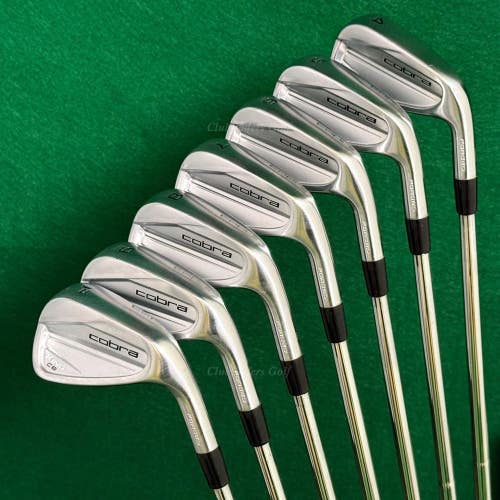 Cobra King 2023 CB Forged 4-PW Iron Set Dynamic Gold TI X100 Steel Extra Stiff