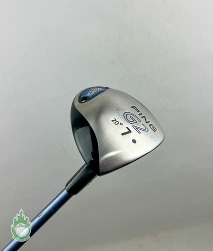 Used RH Ping G2 Fairway 7 Wood 20* TFC 100 Soft Regular Flex Graphite Golf Club